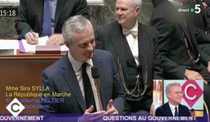 Bruno Le Maire cite "Christophe Colomb" en voulant parler de Gérard - ZAPPING ACTU DU 09/02/2018