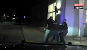 Un policier frappe un suspect au visage lors d'une violente interpellation (Vidéo)