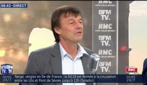 "Rumeurs de harcèlement sexuel : ému, Nicolas Hulot dénonce des affaires "ignominieuses"