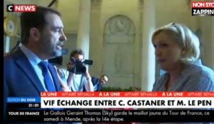 Affaire Benalla : Le violent accrochage entre Marine Le Pen et Christophe Castaner (vidéo)