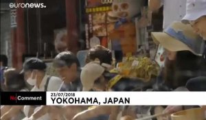 Vague de chaleur au Japon : 40° à l'ombre à Tokyo