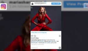 Maria Sharapova sexy sur instagram
