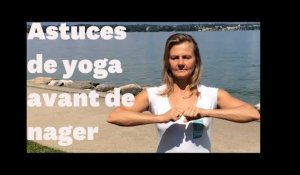 3 postures de yoga pour se préparer avant d'aller nager