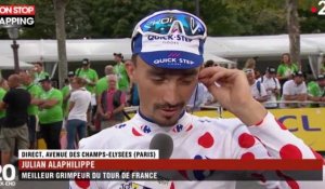 Tour de France 2018 : Les premiers mots de Julian Alaphilippe, meilleur grimpeur du Tour (vidéo)