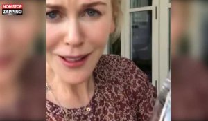 Nicole Kidman sauve une énorme araignée de sa piscine (Vidéo)