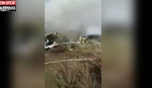 Mexique : Un avion s'écrase au décollage, plusieurs blessés (vidéo) 