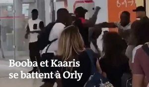 Booba et Kaaris à Orly : la bagarre filmée par des amateurs