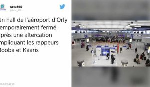 Les rappeurs Kaaris et Booba en garde à vue après une bagarre qui a paralysé un hall de l'aéroport d'Orly.