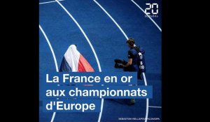 La France en or aux championnats d'Europe multisports