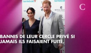 Meghan Markle et le prince Harry attendent "un silence complet" de leurs amis dans les médias