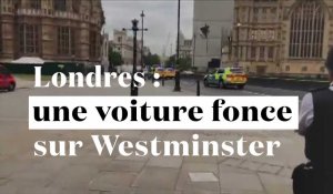 Londres : une voiture fonce sur Westminster