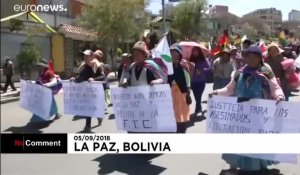 Bolivie : des milliers de manifestants défendent la culture de la coca