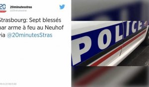 Fusillade à Strasbourg, 7 blessés par balle.