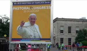 Dublin se prépare à accueillir le pape François