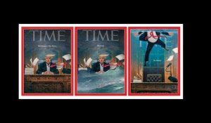 La couverture de Time magazine illustre bien la situation dans laquelle est Donald Trump