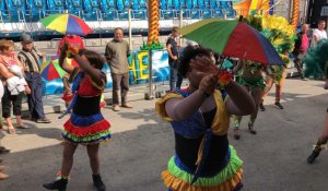Danse brésilienne à la fête de la Saint Fiacre de Château-Gontier