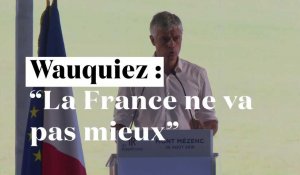Wauquiez : "Un an après l'élection d'Emmanuel Macron, la France ne va pas mieux"