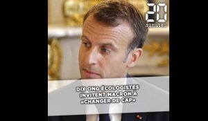 Dix ONG écologistes invitent Macron à  «changer de cap»