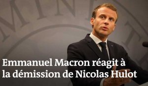 Démission de Nicolas Hulot : la réaction de Macron