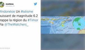Indonésie. Un séisme de magnitude 6,4 dans l'est de l'archipel.