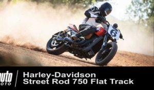 FLAT TRACK EN HARLEY-DAVIDSON STREET ROD 750