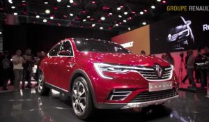 Renault Arkana en première mondiale au Salon international de l'automobile de Moscou 2018