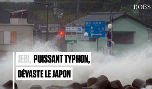 Jebi, le plus puissant typhon depuis 25 ans, dévaste le Japon