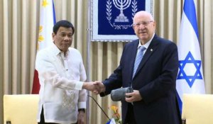 Le président israélien fait la leçon à Duterte sur Hitler