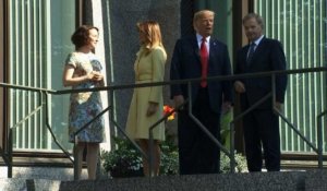 Sommet à Helsinki: arrivée de Trump