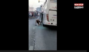 France championne du monde : Des supporters attaquent un bus à Marseille (Vidéo)