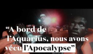 "Une nuit en enfer" : un marin-sauveteur raconte l'Apocalypse à bord du navire Aquarius