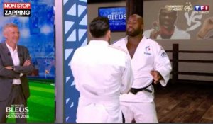 Mondial 2018 : Adil Rami tient son pari et affronte Teddy Riner sur un tatami ! (vidéo) 