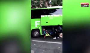 Grenoble : Des jeunes volent des valises dans la soute d'un bus (Vidéo)