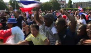 Mondial: les supporters réagissent au premier but français