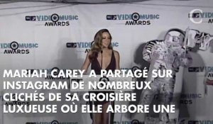 VIDEO. Mariah Carey a eu une petite frayeur à cause... d'un requin !