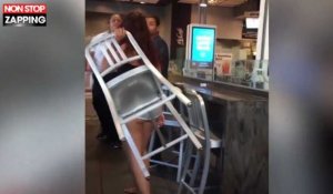 Mcdonald's : Une violente bagarre éclate entre une femme et des employées, la vidéo choc
