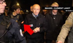 Affaire Benalla : les conseillers de Gérard Collomb aussi portent un brassard police (Vidéo)