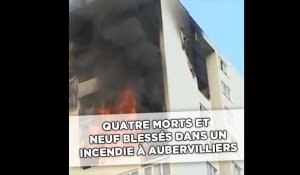 Quatre morts dans l'incendie d'un immeuble à Aubervilliers