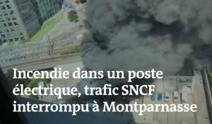 Un incendie près de Paris bloque la gare Montparnasse