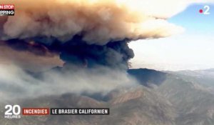États-Unis : Les nouvelles images du plus grand incendie de l'histoire de la Californie (Vidéo)