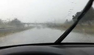 A51  : de fortes pluies entre Marseille et Aix