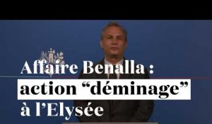 Affaire Benalla : l'Elysée tente de "déminer" le terrain