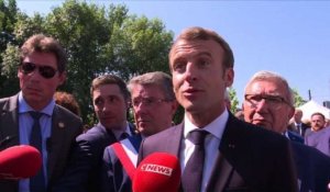 Affaire Benalla: "la République est inaltérable" (Macron)