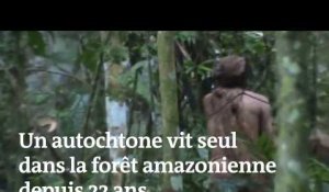 Cet autochtone vit seul dans la forêt amazonienne depuis 22 ans