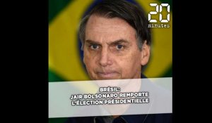 Brésil: Jair Bolsonaro remporte l'élection présidentielle