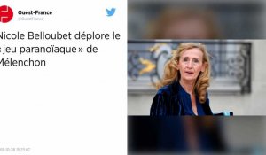 Nicole Belloubet déplore le « jeu paranoïaque » de Mélenchon