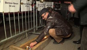 Paris: hommage aux victimes de la synagogue de Pittsburgh