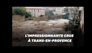 Les impressionnantes crues dans le Var