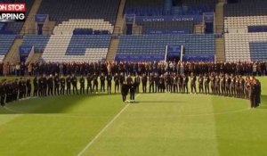 Leicester: l'émouvante cérémonie au stade en l'honneur du propriétaire (vidéo)