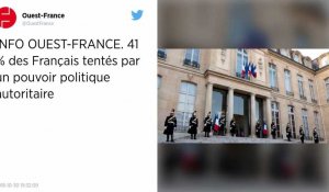 41 % des Français tentés par un pouvoir politique autoritaire